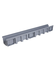 ΚΑΝΑΛΙ 136x1000x115mm PP ΜΗΚΟΣ 1m NICOLL CAN177