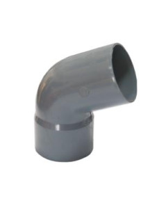 ΓΩΝΙΑ ΠΛΑΣΤΙΚΗ 67°30'''' ΓΚΡΙ Φ100 DRIVAS PLAST 1 - Ydrokap 